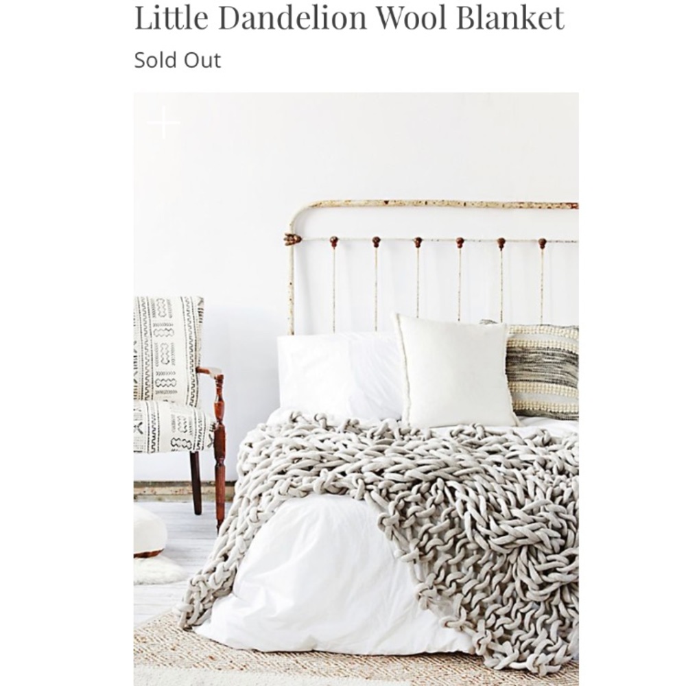 SOLD OUT FP Little Dandelion Wool Blanket